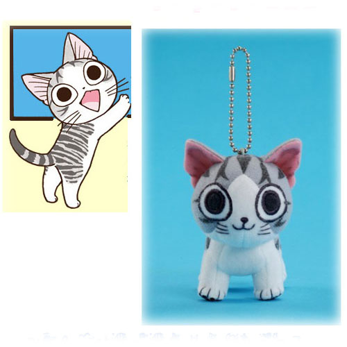 치즈스위트홈 고양이 -걸음마 버전- 봉제 볼체인 마스코트 (입고완료)