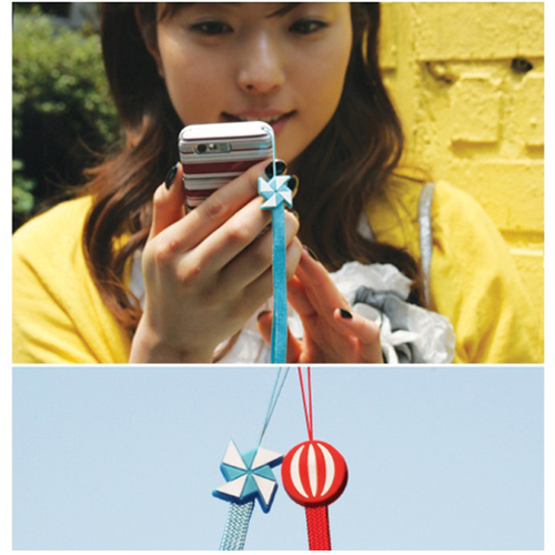 [뽀신] Funny tail - Balloon &amp; Vane 핸드폰고리 (입고완료)